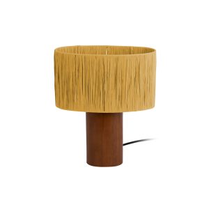 Leitmotiv tafellamp Sheer Oval – geel – Ø21cm Leitmotiv tafellamp Sheer Oval – geel – Ø21cm