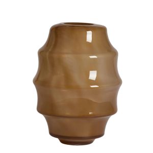 Light & Living vaas Nayoro – bruin – Ø31cm Light & Living vaas Nayoro – bruin – Ø31cm