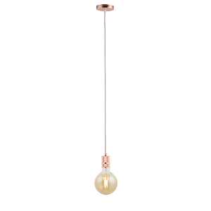 Lighto | Pendel Rosé Goud | Inclusief Lichtbron Goud | Classic | 1.5m Lighto | Pendel Rosé Goud | Inclusief Lichtbron Goud | Classic | 1.5m