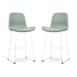 Nolon Nino-Fé Barkrukken Set van 2 – Zacht Groen – Wit – 75 cm Nolon Nino-Fé Barkrukken Set van 2 – Zacht Groen – Wit – 75 cm