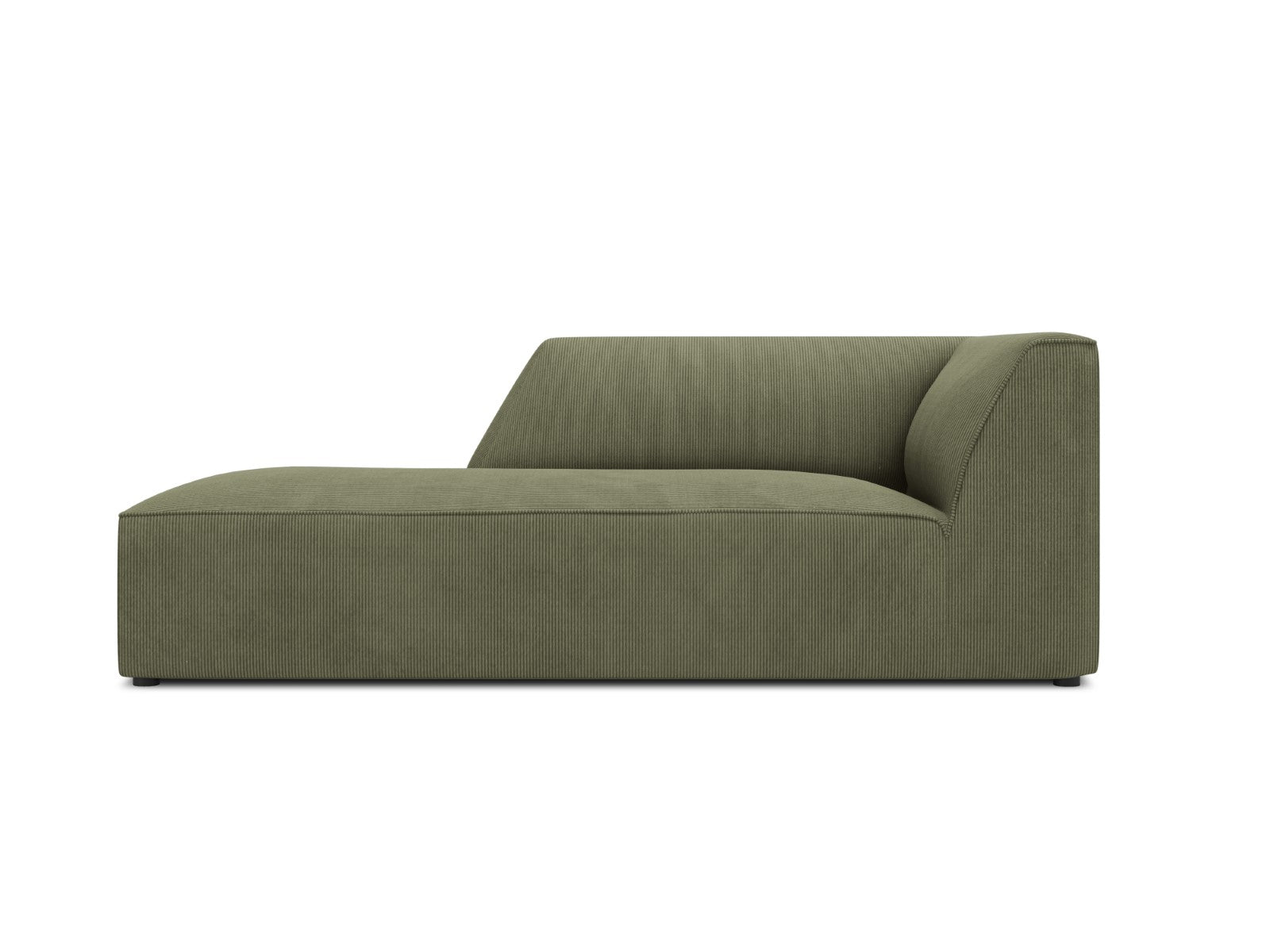 Micadoni linker meridiaan Ruby ribfluwelen, groente - 180x93x69cm