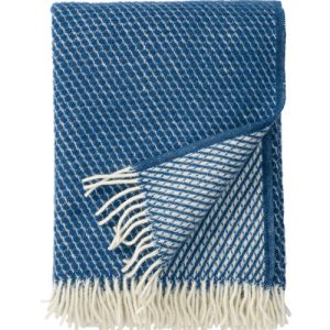 Klippan 100% wollen – deken Velvet – petrol baluw – 130x200cm Klippan 100% wollen – deken Velvet – petrol baluw – 130x200cm