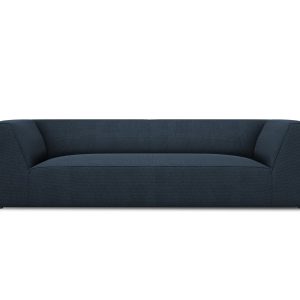 Micadoni Bank Ruby 3-zits, structurele stof, marineblauw – 93x232x69cm Micadoni Bank Ruby 3-zits, structurele stof, marineblauw – 93x232x69cm