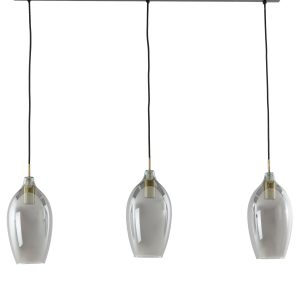 Light & Living hanglamp LUKARO – grijs – 100×16.5x32cm Light & Living hanglamp LUKARO – grijs – 100×16.5x32cm
