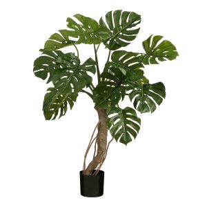 Mica Decorations Monstera Kunstplant – H135 x Ø100 cm – Groen Mica Decorations Monstera Kunstplant – H135 x Ø100 cm – Groen