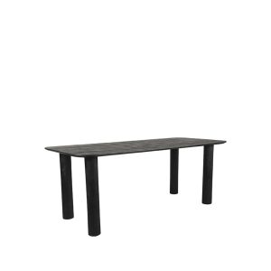 LABEL51 Eettafel Lucy – Zwart Mangohout – 200x90x76cm LABEL51 Eettafel Lucy – Zwart Mangohout – 200x90x76cm