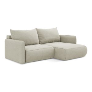 LaMiaSofa hoekbank rechts Palermo – textuurstof – lichtbeige – 207×148 LaMiaSofa hoekbank rechts Palermo – textuurstof – lichtbeige – 207×148