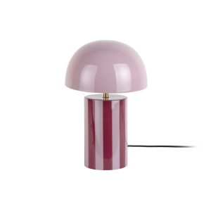 Leitmotiv tafellamp Rayado – paars – 25x25x34cm – Paddenstoellamp Leitmotiv tafellamp Rayado – paars – 25x25x34cm – Paddenstoellamp