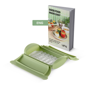 Lékué Stoomkoker en receptenboek Lékué Stoomkoker en receptenboek