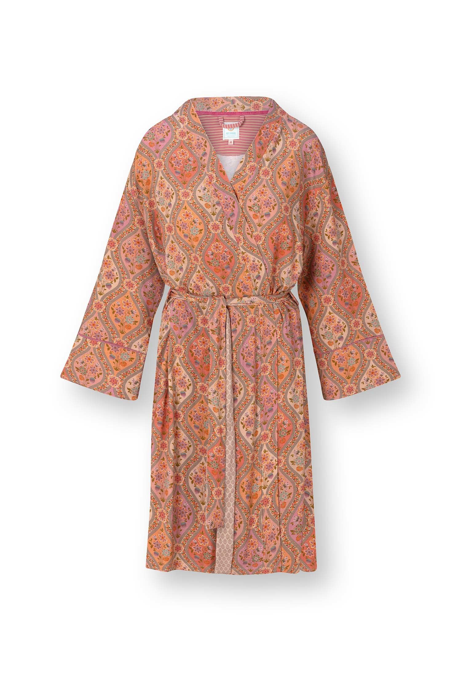 Pip Studio - Naomi Kimono Dames - Ornamento - Oranje - M
