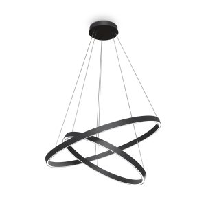 Maytoni – Hanglamp Rim – Zwart – Ø80 Maytoni – Hanglamp Rim – Zwart – Ø80