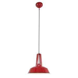 Mexlite hanglamp eden – 1 lichts – 42x 200 cm – rood Mexlite hanglamp eden – 1 lichts – 42x 200 cm – rood
