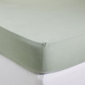 Madura Hoeslaken Lou salie 140×200 cm Madura Hoeslaken Lou salie 140×200 cm