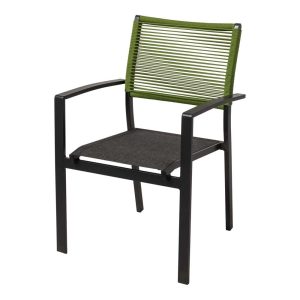 Lesli Living bistrostoel Vitolini – groen – 57x62x87cm Lesli Living bistrostoel Vitolini – groen – 57x62x87cm