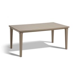 Allibert Futura tuintafel cappuccino – 165 x 94 x 74