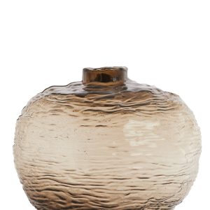 Light & Living vaas GAZZO – Ø29x24cm – grijs Light & Living vaas GAZZO – Ø29x24cm – grijs