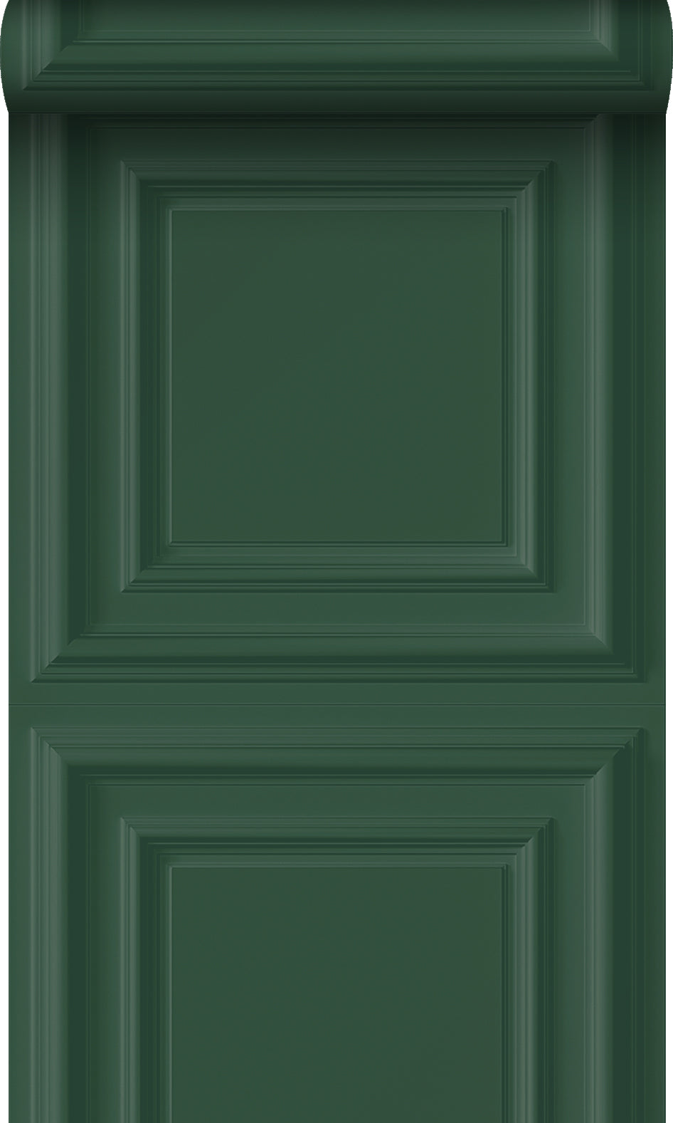 Origin Wallcoverings behang wandpanelen donkergroen - 53 cm x 10.05 m
