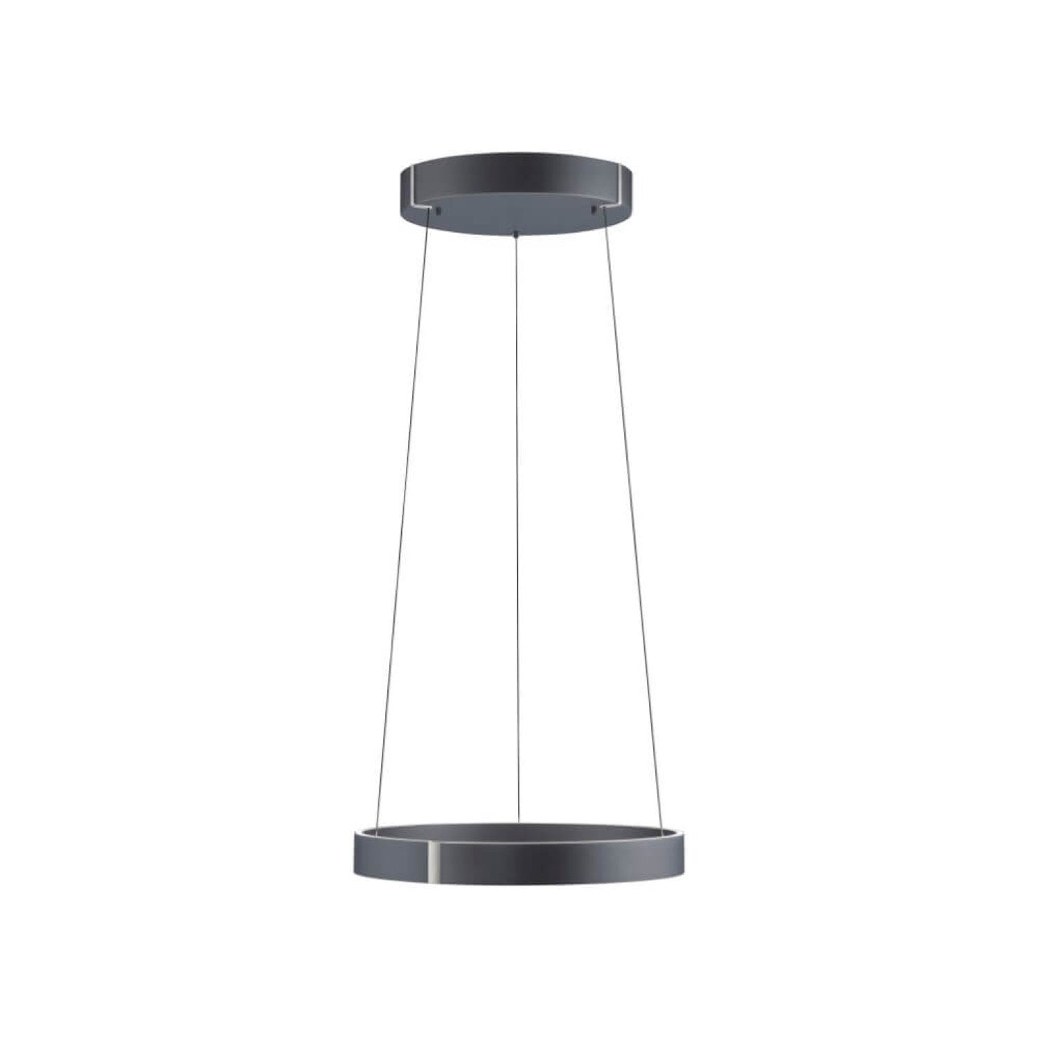 Neuhaus PURE hanglamp E-Clipse - 2 lichts - 50 x 350 cm - antraciet