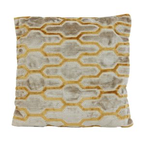 Light & Living kussen JEMBANA – 45x45cm – geel Light & Living kussen JEMBANA – 45x45cm – geel