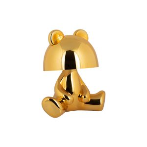 Leitmotiv tafellamp Bear LED – goud – 22x17x24cm Leitmotiv tafellamp Bear LED – goud – 22x17x24cm