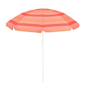 Mica Decorations Stripe Strandparasol – H180 x Ø160 cm – Lichtroze Mica Decorations Stripe Strandparasol – H180 x Ø160 cm – Lichtroze