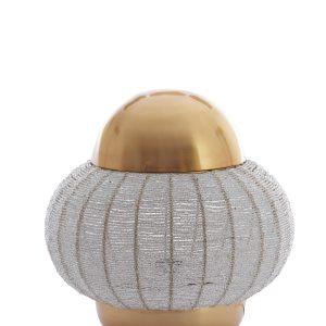Light & Living tafellamp CETARA – zilver – Ø32x33cm Light & Living tafellamp CETARA – zilver – Ø32x33cm