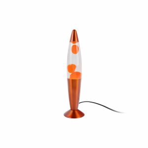 Leitmotiv tafellamp Funky Rocket Lava – oranje – Ø8.6cm Leitmotiv tafellamp Funky Rocket Lava – oranje – Ø8.6cm