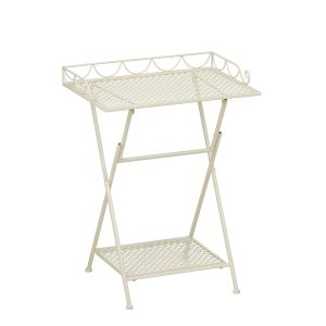 Mica Decorations Marseille Tuintafel – Plantenrek 50 x 38 x 68 cm – Tu Mica Decorations Marseille Tuintafel – Plantenrek 50 x 38 x 68 cm – Tu