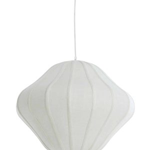 Light & Living hanglamp Sukau – wit – Ø50cm
