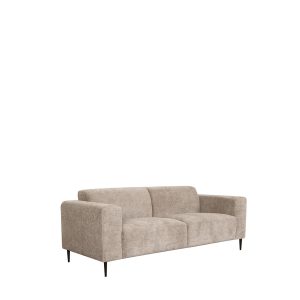 LABEL51 3-Zits Bank Eden – Beige Stof – 207x87x78cm