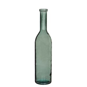 Mica Decorations Rioja Fles Vaas – H75 x Ø18 cm – Gerecycled Glas – Gr Mica Decorations Rioja Fles Vaas – H75 x Ø18 cm – Gerecycled Glas – Gr