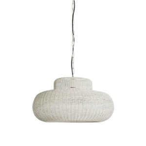 Light & Living hanglamp Piedra – wit – Ø59cm Light & Living hanglamp Piedra – wit – Ø59cm