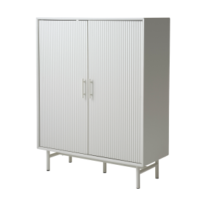 Olivine Arlo Houten Opbergkast – B 100 cm – Grijs / Beige Olivine Arlo Houten Opbergkast – B 100 cm – Grijs / Beige
