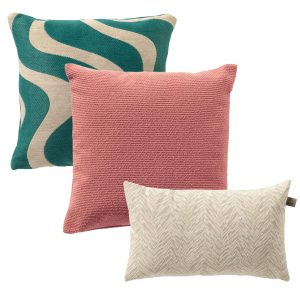 KUSSENSET – 3-delig – Blush Wave – 45×45 cm, 30×50 cm – inclusief binn KUSSENSET – 3-delig – Blush Wave – 45×45 cm, 30×50 cm – inclusief binn