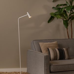 Lucide vloerlamp STIRLING – Geïntegreerde LED – Wit Lucide vloerlamp STIRLING – Geïntegreerde LED – Wit
