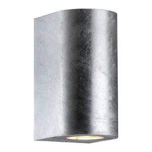 Nordlux Canto Wandlamp Buiten | GU10 | IP44 | Verzinkt | Rond | Seasid Nordlux Canto Wandlamp Buiten | GU10 | IP44 | Verzinkt | Rond | Seasid