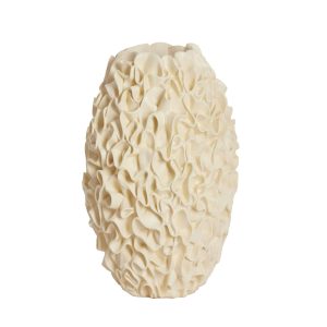 Light & Living vaas Agello – wit – Ø25.5cm Light & Living vaas Agello – wit – Ø25.5cm
