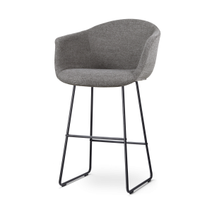 Nolon Nino-Otis Barkruk Donkergrijs – met Armleuning – Zwart – 75 cm Nolon Nino-Otis Barkruk Donkergrijs – met Armleuning – Zwart – 75 cm