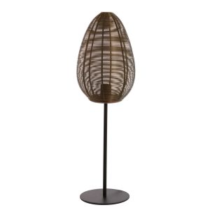 Light & Living tafellamp Yaelle – brons – Ø20cm Light & Living tafellamp Yaelle – brons – Ø20cm