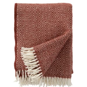 Klippan 100% wollen deken – Stella -rust – 130x200cm Klippan 100% wollen deken – Stella -rust – 130x200cm