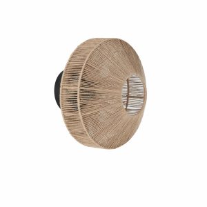 Light & Living wandlamp Lyra – bruin – Ø31cm Light & Living wandlamp Lyra – bruin – Ø31cm