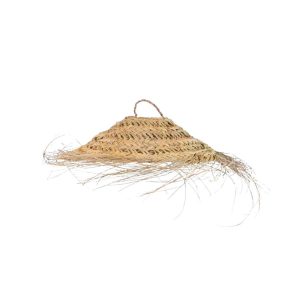NOA MAY Hanglamp Flat – naturel – zeegras – Ø 40 x h 9 cm NOA MAY Hanglamp Flat – naturel – zeegras – Ø 40 x h 9 cm