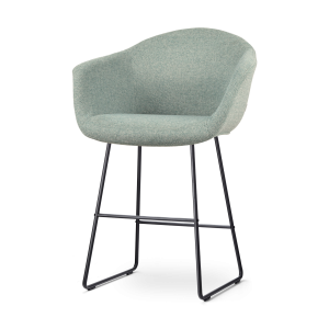 Nolon Nino-Otis Barkruk Zacht Groen – met Armleuning – Zwart – 65 cm Nolon Nino-Otis Barkruk Zacht Groen – met Armleuning – Zwart – 65 cm