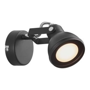 Nordlux Aslak Wandlamp – GU10 – Zwart Nordlux Aslak Wandlamp – GU10 – Zwart