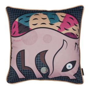 MOOOI decoratiekussen Armoured Boar – 50×50 / 20×20 Inch cm – multi MOOOI decoratiekussen Armoured Boar – 50×50 / 20×20 Inch cm – multi