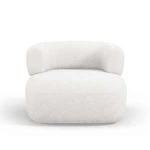 Micadoni Fauteuil Jenny chenille, lichtbeige – 88x90x73cm Micadoni Fauteuil Jenny chenille, lichtbeige – 88x90x73cm
