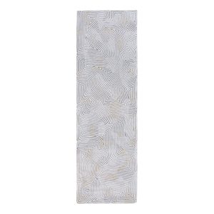 Louis De Poortere vloerkleed Oyster White – grijs – 80x250cm Louis De Poortere vloerkleed Oyster White – grijs – 80x250cm