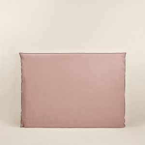 Madura Hoes voor hoofdbord Carlina poederroze en zwarte hommel 210×134
