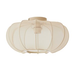 Light & Living plafonnière PLUMALIA – bruin – Ø40x21cm Light & Living plafonnière PLUMALIA – bruin – Ø40x21cm