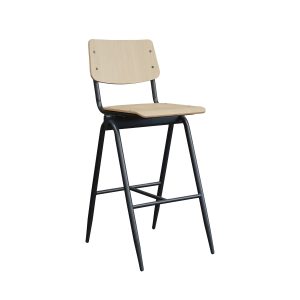 LABEL51 Barkruk Solid – Naturel Hout – Zithoogte 86cm – Set van 2 LABEL51 Barkruk Solid – Naturel Hout – Zithoogte 86cm – Set van 2